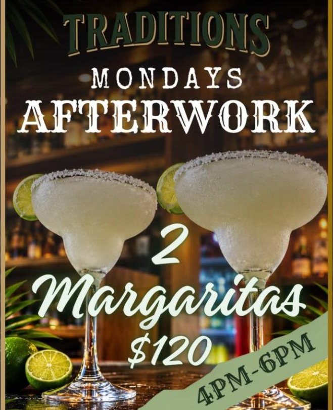 Mondays Afterwork margarita special